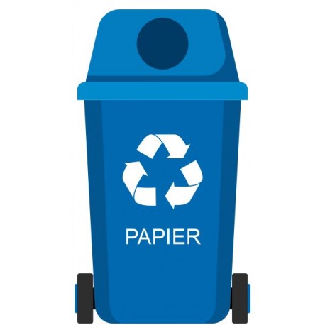 Autocollant de Recyclage pour poubelles en métal ou en Plastique intérieures extérieures HERCHR Étiquette de Poubelle 18Pcs 