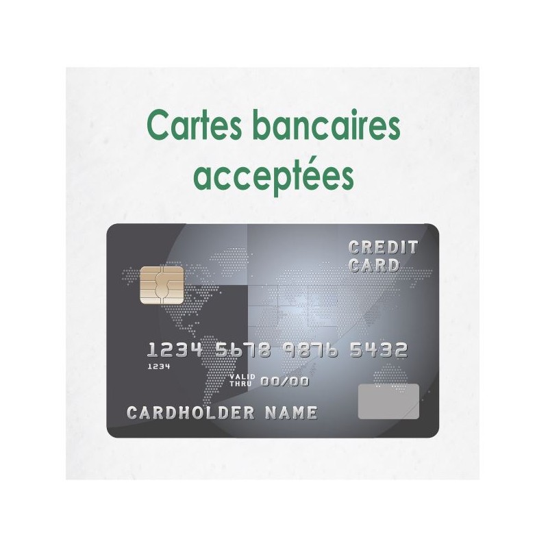 Clip universel pour tickets/carte bancaire/support de carte de stationnement  35x42x14mm - Auto-adhésif (SY HP2577)