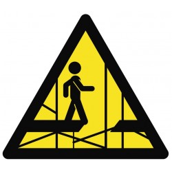 Panneau ou autocollant danger...
