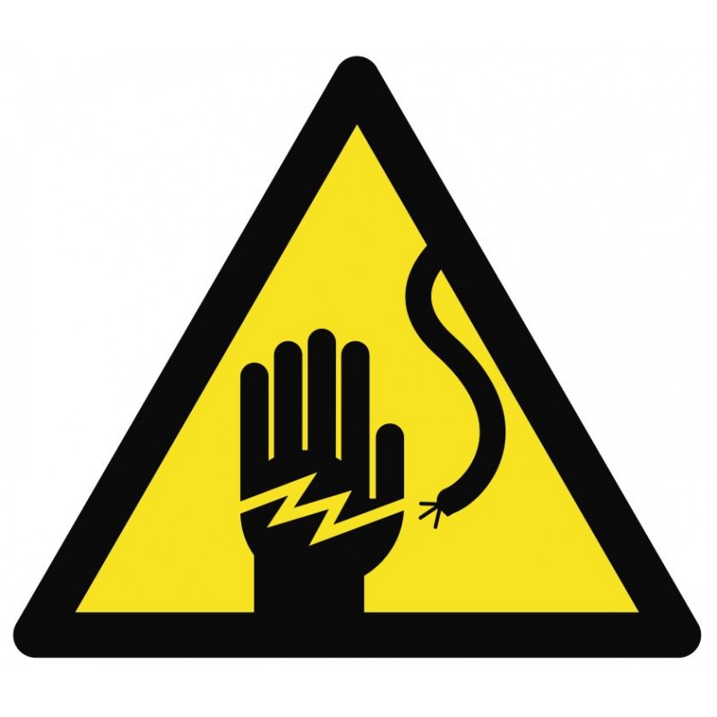 Un Danger Pour Simba 4 Lettres Panneau ou autocollant danger