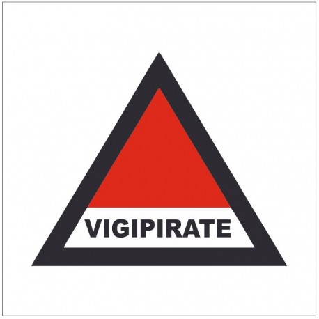 Panneau ou autocollant vigipirate