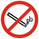 Panneau ou autocollant interdit de fumer