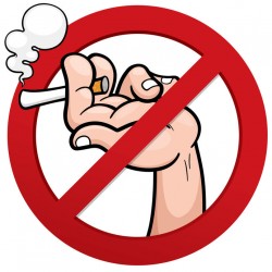 Panneau main non fumeur (REFQ171)