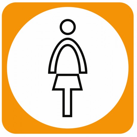 Aucollant WC femmes