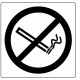 Panneau interdiction de fumer 