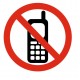 Panneau interdiction de téléphoner