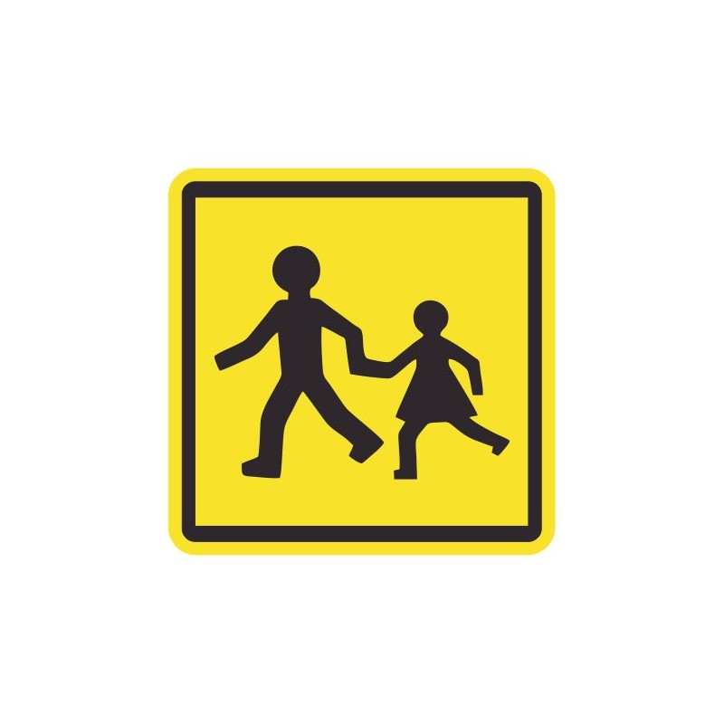 Autocollant Transport d'enfants (REFF034) - Sticker Communication