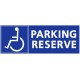 Stationement parking réservé handicapés