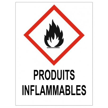 Panneau produits inflammables