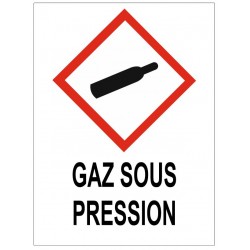 Panneau gaz sous pression