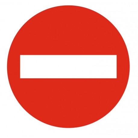 Panneau interdit