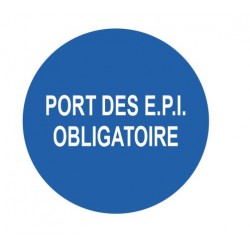 Panneau port des E.P.I obligatoire (REFAB874)