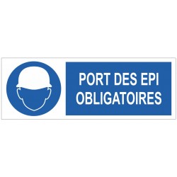 Panneau port des EPI obligatoire