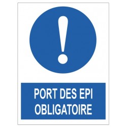 Panneau port EPI obligatoire (REFAB814)
