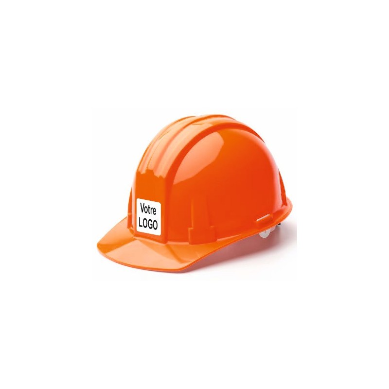 Autocollant casque chantier personnalisé - Sticker Communication