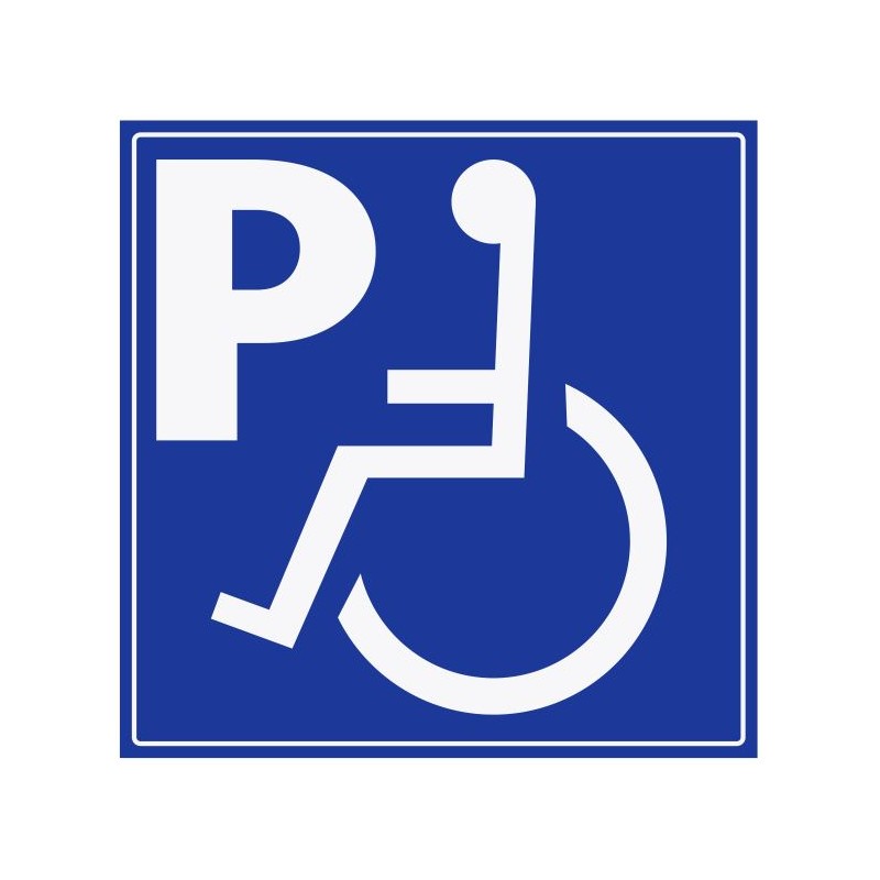 Autocollant Handicapé Caisse - Sticker A moi Etiquette & Autocollant