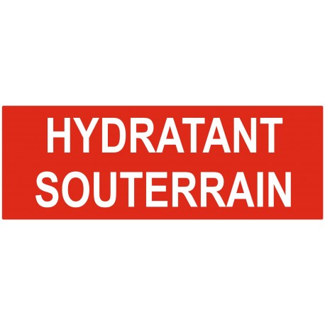 Panneau hydratant souterrain