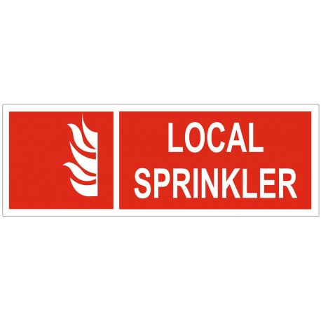 Panneau local sprinkler