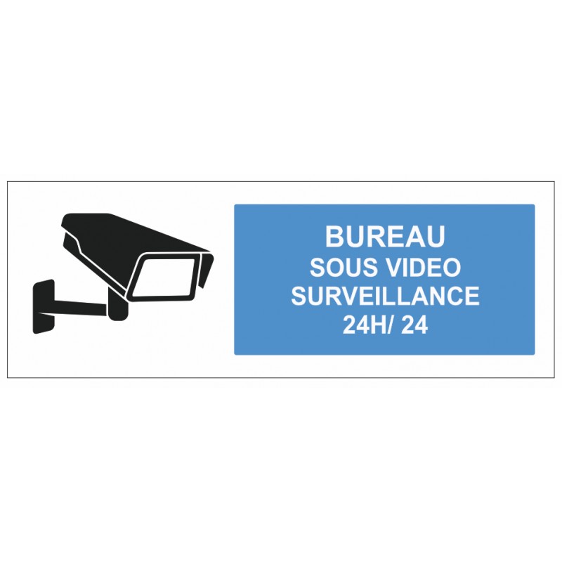 Autocollants vidéo surveillance, Dispositif Sous Vidéo