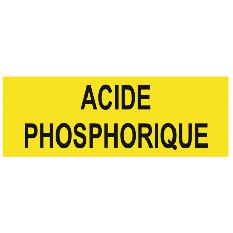 Panneau acide phosphorique
