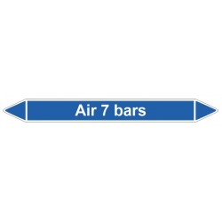 Marquage tuyauterie air 7 bars