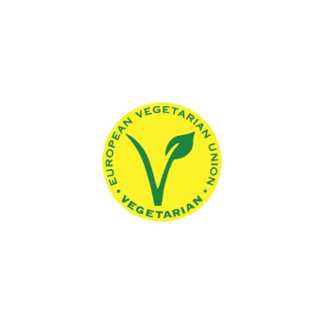 Etiquette végétarien logo
