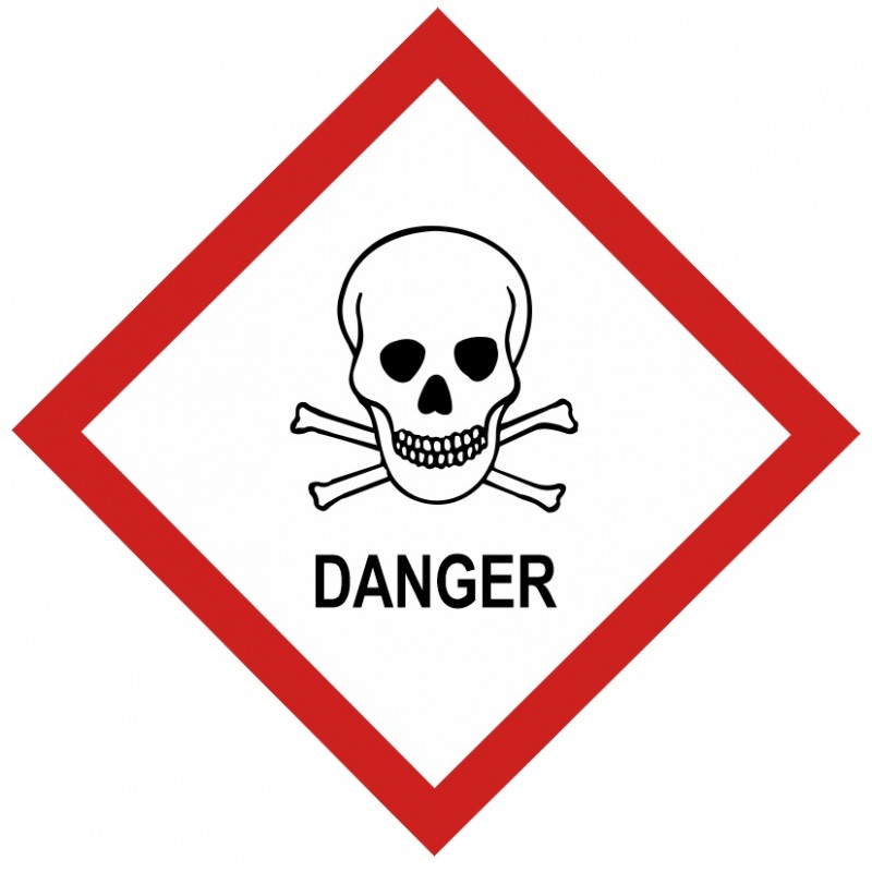 Danger De Panneau D'avertissement De La Mort Photo stock - Image du  rugueux, danger: 30097134