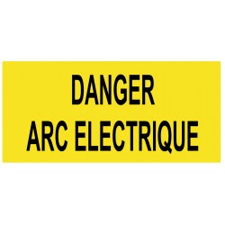 Pictogramme arc electrique logo