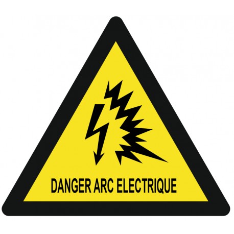 Panneau texte arc electrique logo
