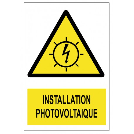 Panneau installation photovoltaique