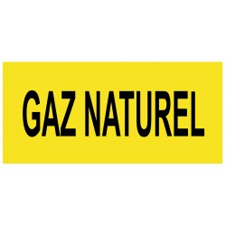 Panneau danger gaz naturel picto
