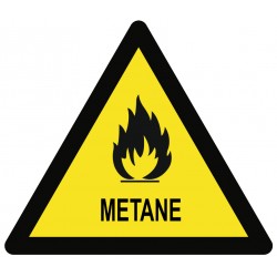 Panneau methane pictogramme