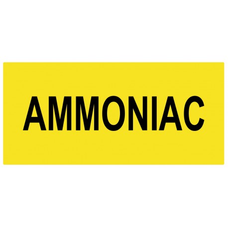Panneau ammoniac picto