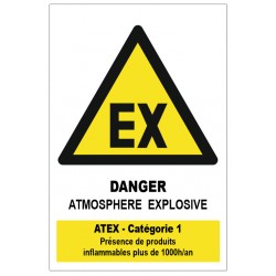 Picto atmosphere explosive logo