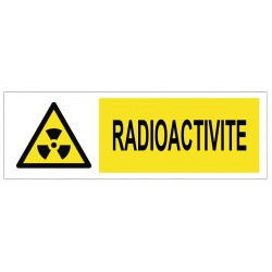 Panneau danger radioactivite