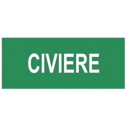 Pictogramme civiere