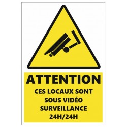 Panneau videosurveillance article de lois