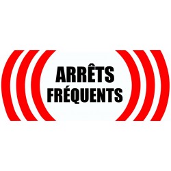 signalétique Livraison arrets fréquents