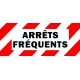 signalétique zoom arrets fréquents