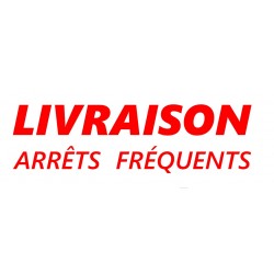 Panneau livraison arrets fréquents signalétique