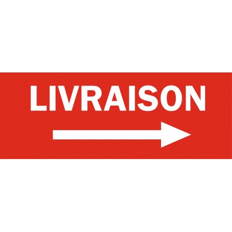 Panneau Accueil livraison