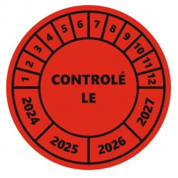 Pastille de controle (prochaine vidange)