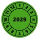 Autocollant Pastille de controle 2027