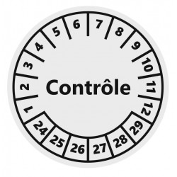 Pastille controle calibré