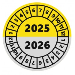 Pastille calendrier année 2024 / 2032