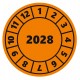 Pastille calendrier année 2026