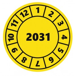 Pastille calendrier année 2030