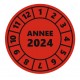 Pastille calendrier année 2032