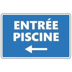 Panneau entrée piscine droite