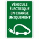 Panneau voiture électrique emplacement réservé